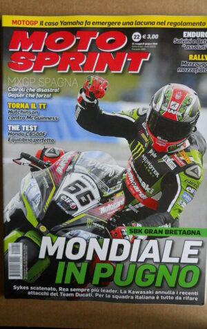 MOTOSPRINT n°22  2016 [C52A]