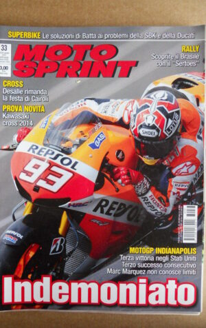 MOTOSPRINT n°33  2013 [C52A]
