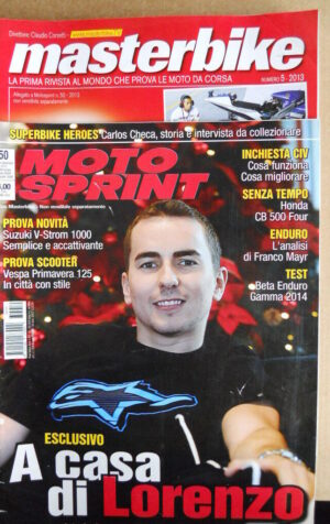 MOTOSPRINT n°50  2013 [C52A] con rivista Masterbike