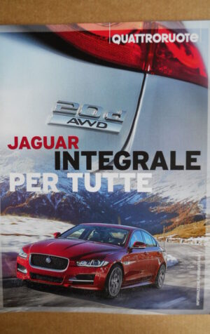 Quattroruote Allegato Speciale JAGUAR INTEGRALE All. n°734 2016  [C52A]