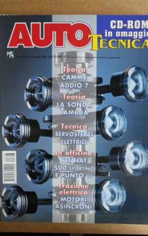 AUTO TECNICA n°3 1999 [G320] con Cd Rom