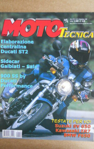 MOTO TECNICA n°12 1999 [G320] Kawasaki ZR7
