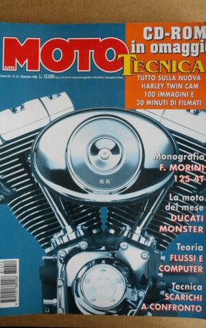 MOTO TECNICA n°12 1998 [G321] con CD Rom