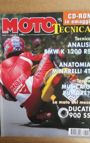 MOTO TECNICA n°6 1998 [G321] con Cd Rom