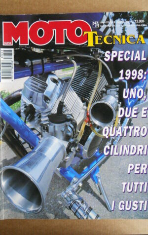 MOTO TECNICA n°8 1998 [G321]