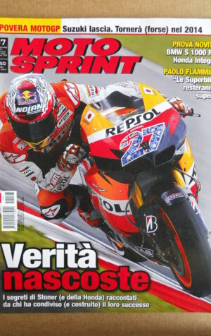 MOTOSPRINT n°47  2011 [Q75] Test novita BMW S 1000 RR
