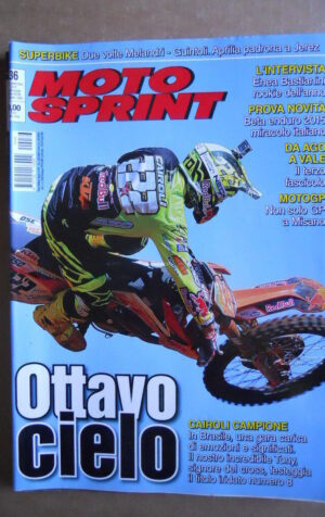 MOTOSPRINT n°36  2014 [Q76]  Test Novità Beta Enduro 2015 - con inserto