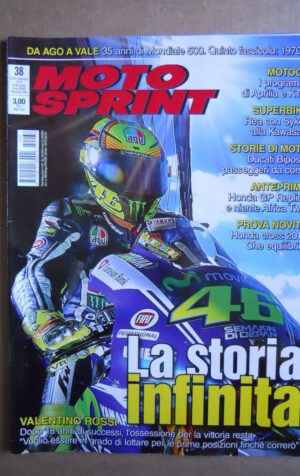 MOTOSPRINT n°38  2014 [Q76] con inserto da Agostini a Valentino - Ducati Biposto