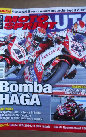 MOTOSPRINT n°39  2009 [Q76] Test Ducati Monster 1100 S