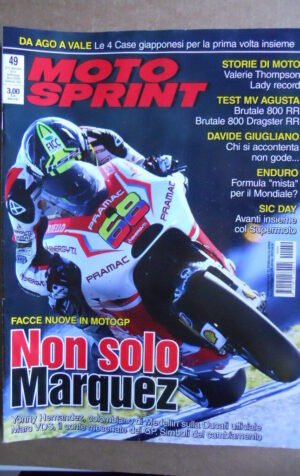 MOTOSPRINT n°49  2014 [Q76] Test MV Agusta Brutale 800 RR vs Brutale 800 Dragste