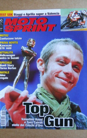 MOTOSPRINT n°50  2009 [Q76]  Test novità KAWASAKI GTR 1400