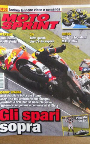 MOTOSPRINT n°14  2011 [Q75] Test Honda KTM DUKE 125 e Honda CBR 125 R