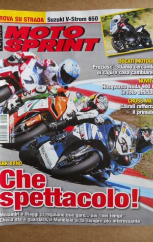 MOTOSPRINT n°28  2011 [Q75] Test Suzuki V-Strom 650