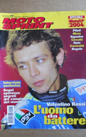 MOTOSPRINT n°15  2004 [Q77] Test DERBI GPR 80 CUP SUZUKI V-STROM 650