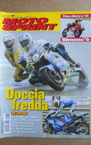 MOTOSPRINT n°18  2004 [Q77] PRIMA VITTORIA IN 125 DI SIMONCELLI