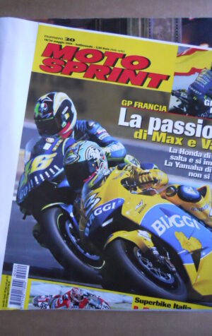 MOTOSPRINT n°20  2004 [Q77] TEST SUZUKI GSX-R 750 YAMAHA VERSITY XC 300