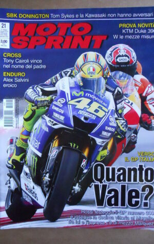 MOTOSPRINT n°21  2014 [Q77]  Test KTM DUKE 390