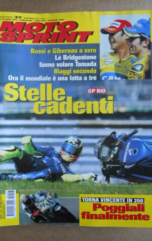 MOTOSPRINT n°27  2004 [Q77] TEST KM 950 ADVENTURE S - APRILIA SPORTCITY 125