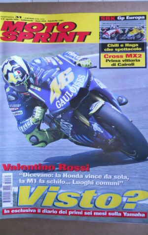 MOTOSPRINT n°31  2004 [Q77] TEST BMW K1200 S YAMAHA XT-X