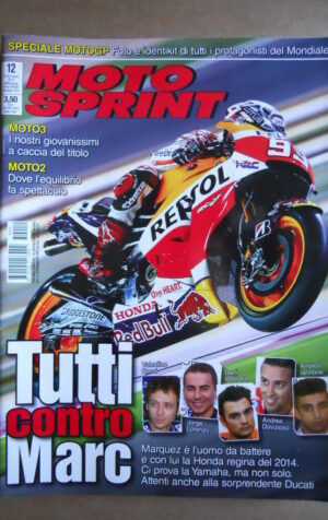 MOTOSPRINT n°12  2015 [Q78] NUMERO SPECIALE MOTOGP 2015