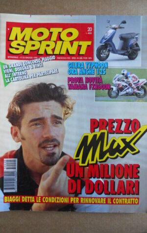 MOTOSPRINT n°20  1995 [Q78]  Test YAMAHA FZR 600 R