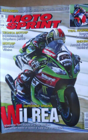 MOTOSPRINT n°38  2015 [Q78]   Test HONDA RC 213V