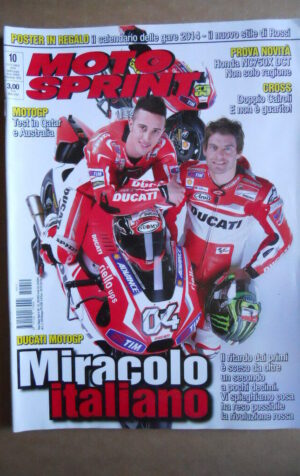 MOTOSPRINT n°10  2014   [Q79B]   Test NOVITA' HONDA NC750X DCT