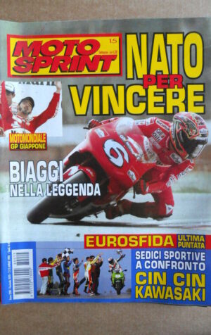 MOTOSPRINT n°15  1998   [Q79A] MAXI SFIDA SEDICI SPORTIVE KAWASAKI