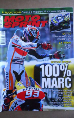 MOTOSPRINT n°18  2014   [Q79B]  Test HONDA VFR 800F