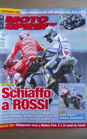 MOTOSPRINT n°22  2009 [Q79] CON INSERTO HONDA PLANET