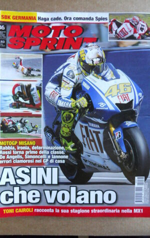 MOTOSPRINT n°36  2009   [Q79A] PROVA NOVITA' KTM GAMMA ENDURO E CROSS