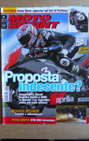 MOTOSPRINT n°4  2009   [Q79A]  Test KTM 990 ADVENTURE