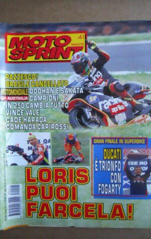 MOTOSPRINT n°41  1998   [Q79B] DUCATI TRIONFO DI FOGARTY