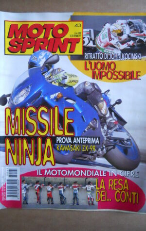 MOTOSPRINT n°43 1997   [Q79A] RITRATTO DI JOHN KOCINSKI
