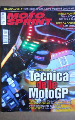 MOTOSPRINT n°50  2014   [Q79B]   Test TRIUMPH TIGER 800 XRX E XCX