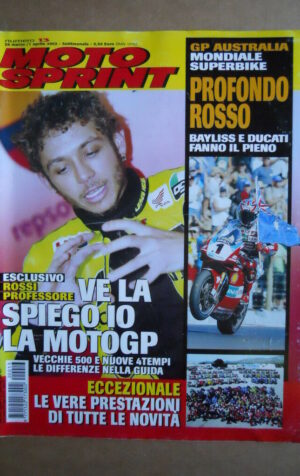 MOTOSPRINT n°13  2002     [Q30]  TEST TRIUMPH BABY SPEED