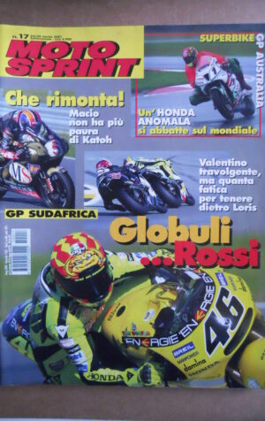 MOTOSPRINT n°17  2001       [Q23]