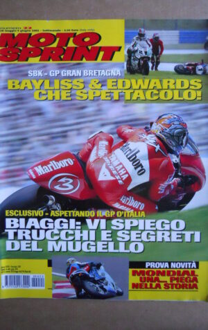 MOTOSPRINT n°22  2002   [Q29] MOTO GUZZI CALIFORNIA EV MALAGUTI MADISON S200