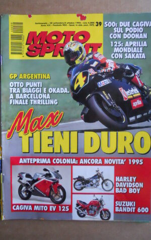 MOTOSPRINT n°39  1994       [Q18] ANTEPRIMA SALONE DI COLONIA