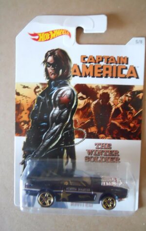 HOT WHEELS CAPITAN AMERICA The Winter Soldier Rivited 5/8  [MV00]