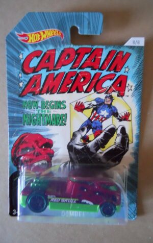 HOT WHEELS CAPITAN AMERICA Qombee    8/8   [MV00]