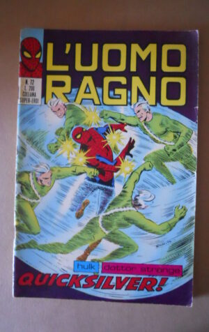 L'UOMO RAGNO n°72 1973  Edizione Corno [G753A] BUONO
