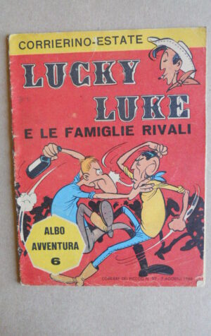 Corrierino Estate - LUCKY LUKE allegato Corriere Piccoli 32 1966 [G529] BUONO