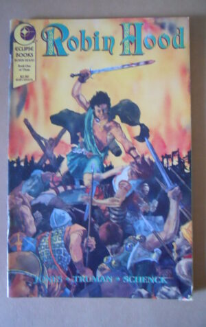 ROBIN HOOD Eclips Books Book 1 of 3 Eclipse Comics 1991  [G434] BUONO