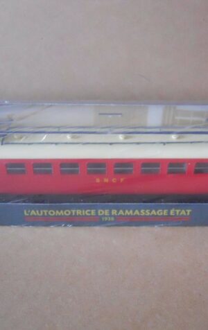Locomotiva Automotrice Francese 1938 DE RAMASSAGE ETAT 19381:87 [MV32]