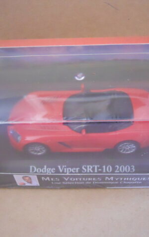 DODGE VIPER SRT-10 2003 DIE CAST IXO 1:43 Chapatte  [MV3]