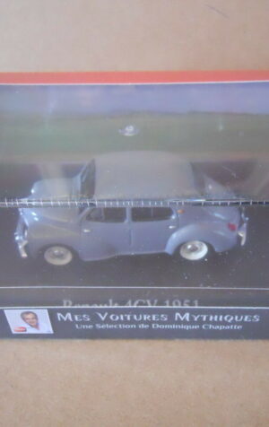 RENAULT 4 CV 1951 DIE CAST IXO 1:43 Chapatte  [MV3]