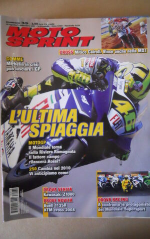 MOTOSPRINT n°35 2007 TEST  KAWASAKI Z1000 BUELL 1125 R  [MS8]