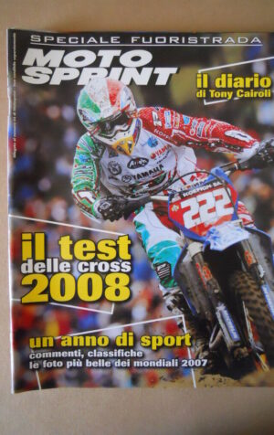 MOTOSPRINT SPECIALE FUORISTRADA TONY CAIROLI ALL.n°44 2008  [MS8]