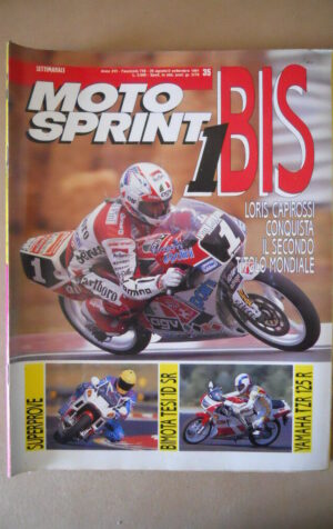 MOTOSPRINT n°35 1991  Test BIMOTA TESI 1D SR YAMAHA TZR 125R [MS7]